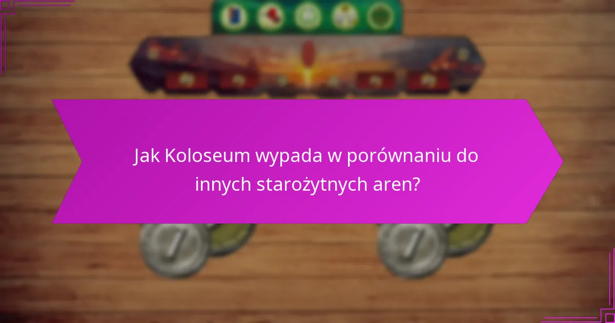 Jak prezentowane były strategie wojskowe w Koloseum?