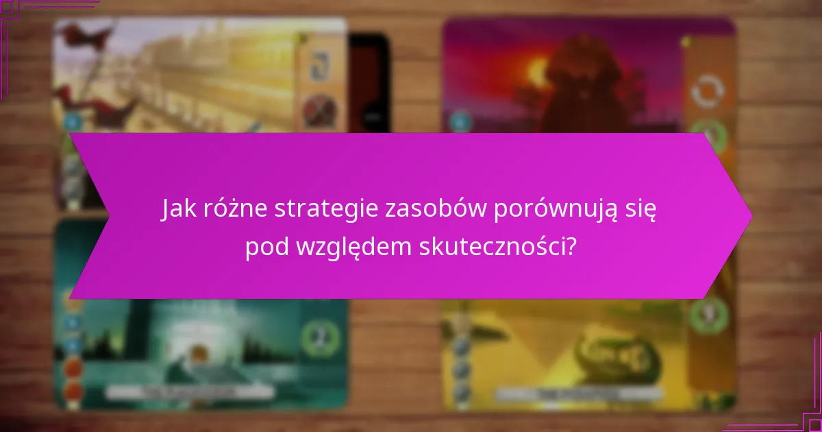 Jakie czynniki wpływają na skuteczną alokację zasobów w wieku trzech lat?