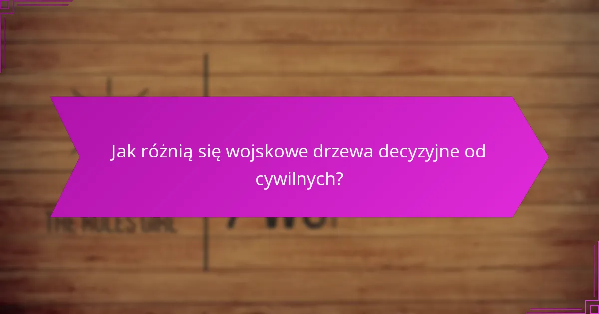 Jak można osiągnąć równowagę zasobów w drzewach decyzyjnych?