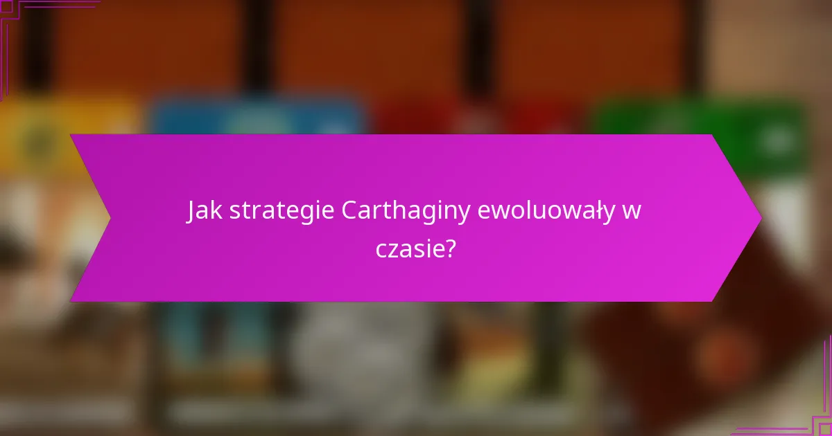 Jakie zasoby kontrolowała Carthagina dla przewagi militarnej?