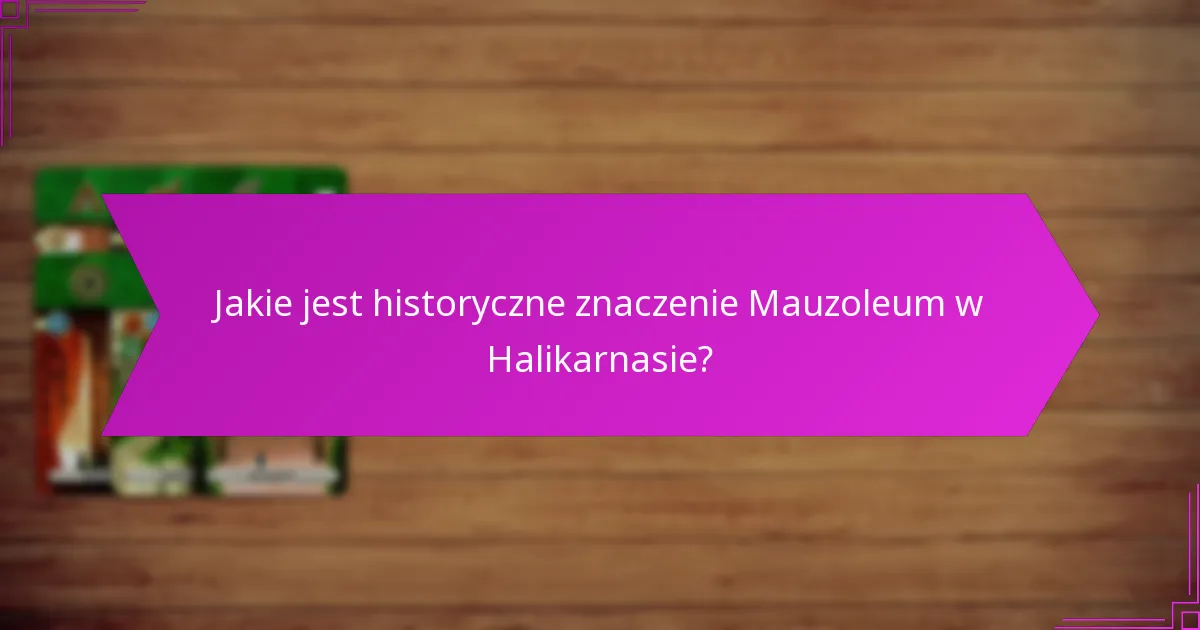 Jakie korzyści ekonomiczne przyniosło Mauzoleum?