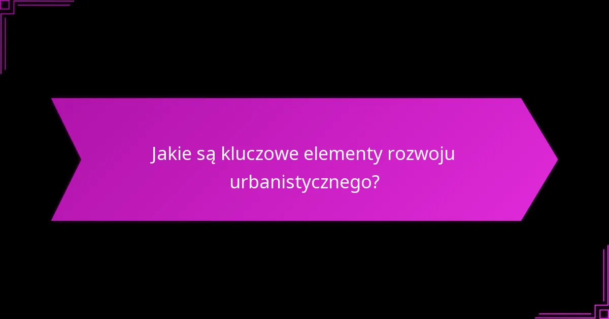 Jakie narzędzia i technologie wspierają planowanie urbanistyczne?